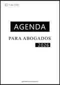 AGENDA ABOGADOS 2026