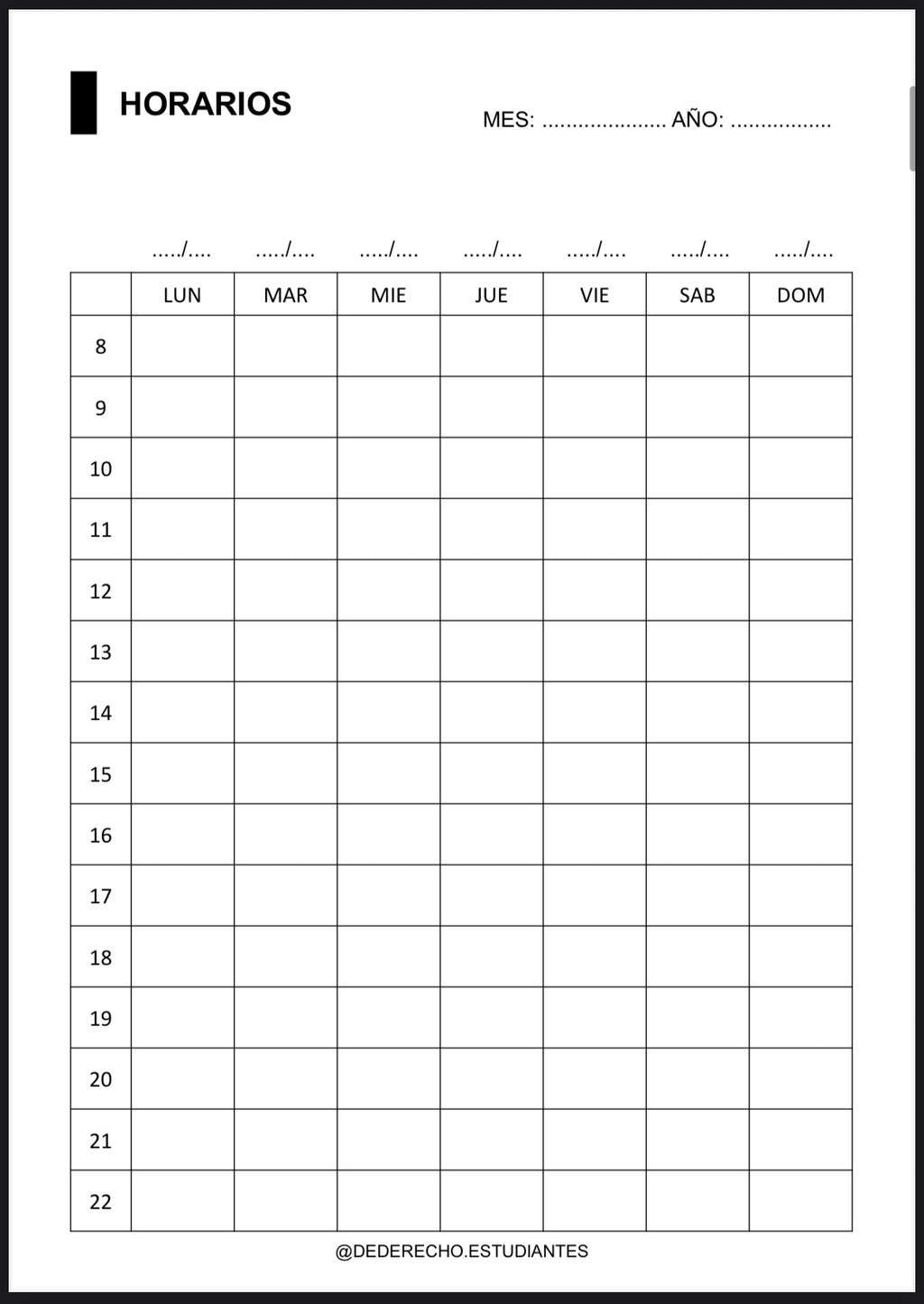 AGENDA ABOGADOS 2026