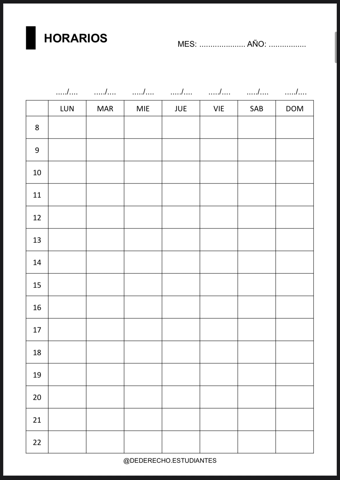 AGENDA ABOGADOS 2026
