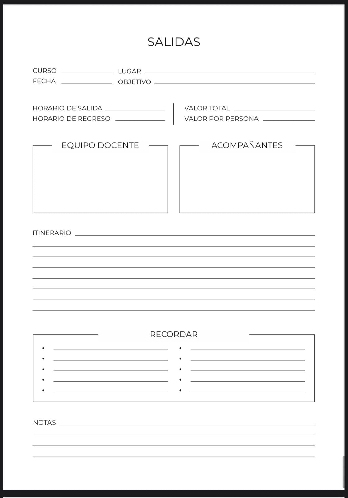 AGENDA DOCENTE 2026