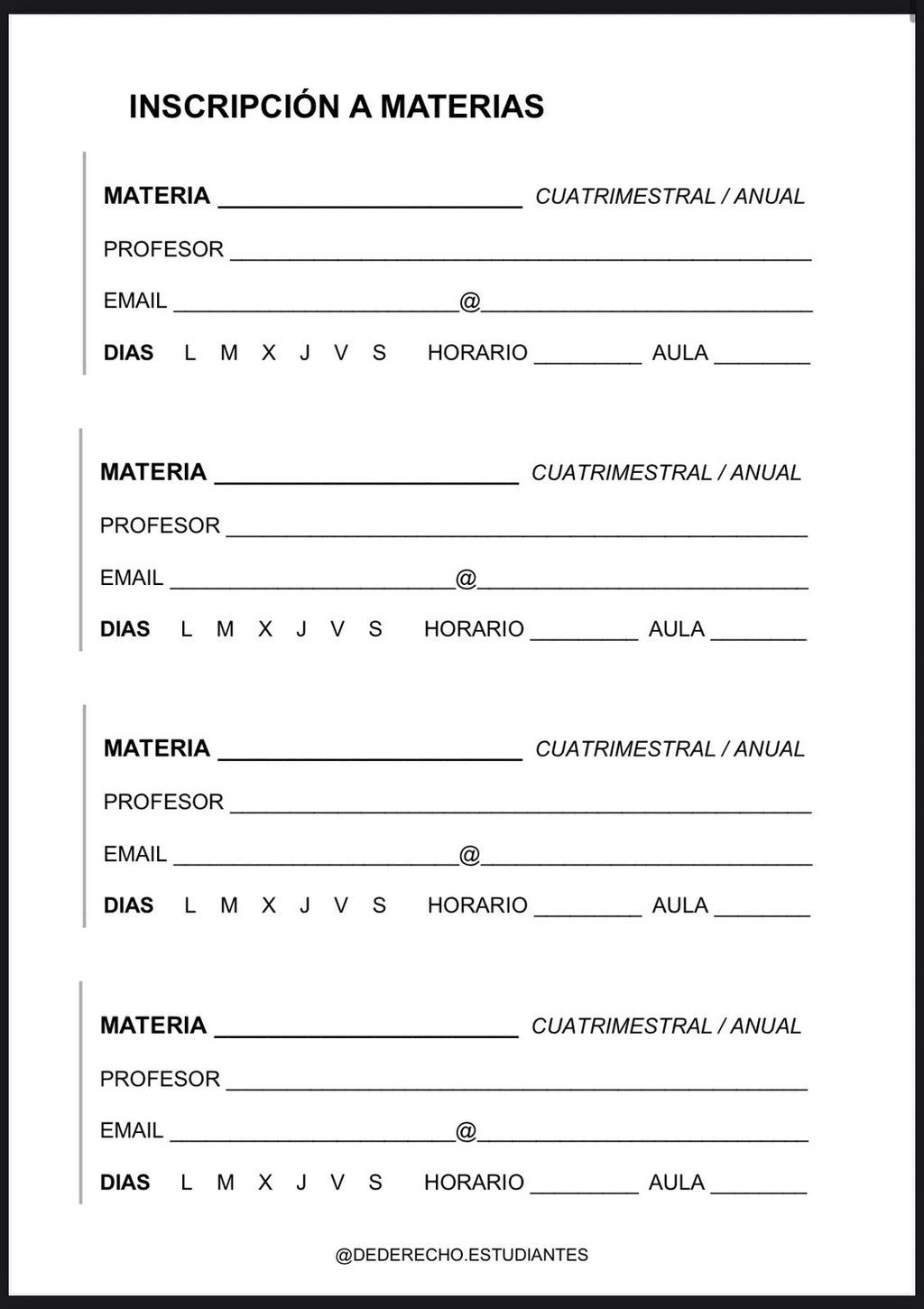 AGENDA UNIVERSITARIA 2026