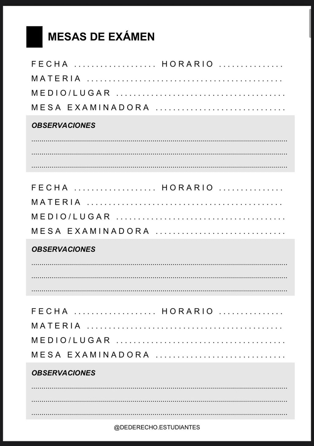 AGENDA UNIVERSITARIA 2026